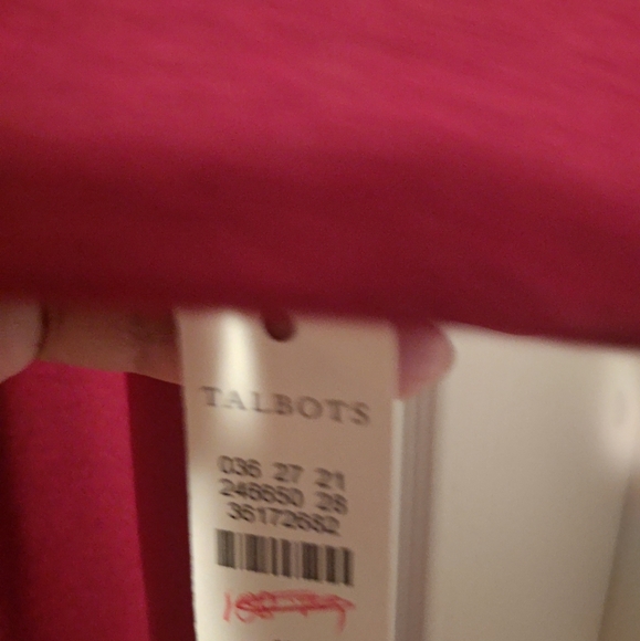 New Talbot Burgundy Dress, Size 12 - Picture 4 of 5